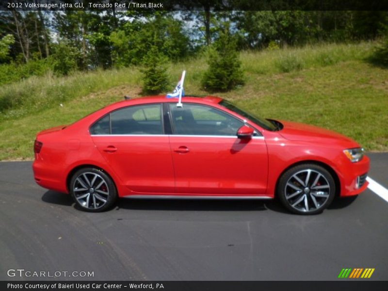 Tornado Red / Titan Black 2012 Volkswagen Jetta GLI