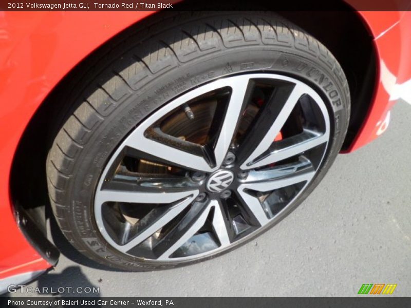 Tornado Red / Titan Black 2012 Volkswagen Jetta GLI