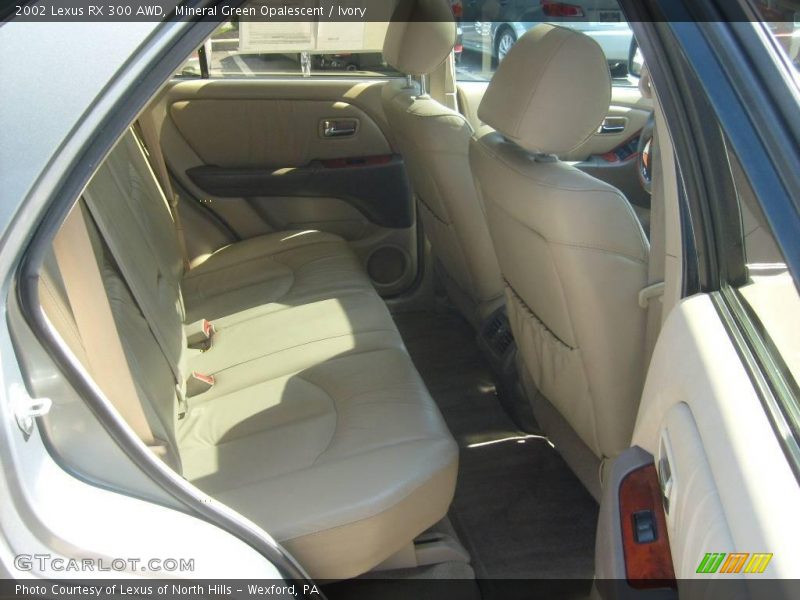Mineral Green Opalescent / Ivory 2002 Lexus RX 300 AWD