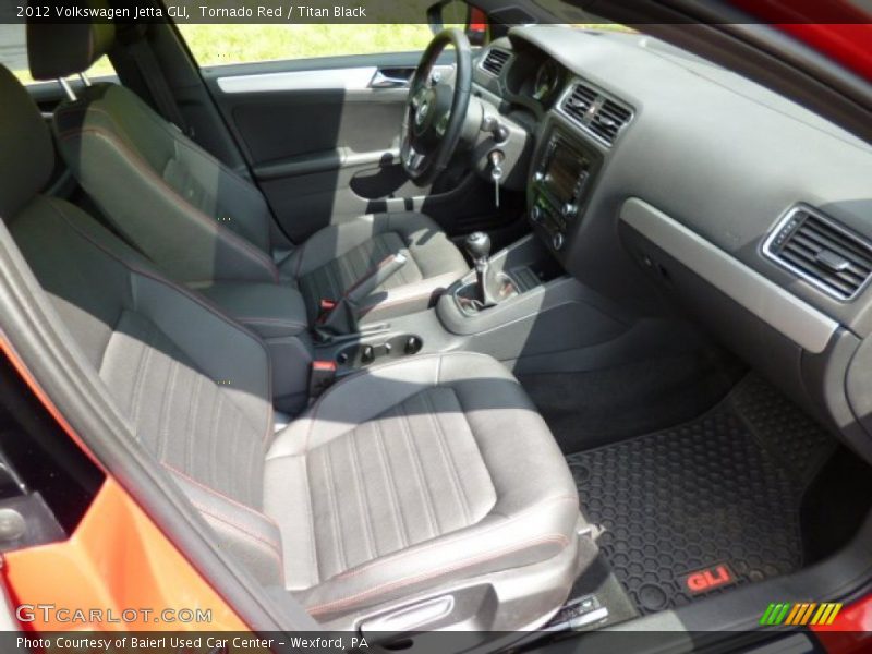 Tornado Red / Titan Black 2012 Volkswagen Jetta GLI