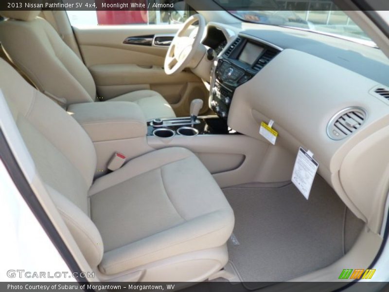 Moonlight White / Almond 2013 Nissan Pathfinder SV 4x4
