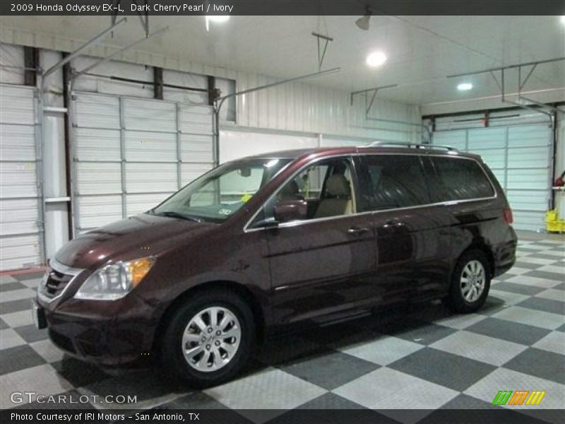 Dark Cherry Pearl / Ivory 2009 Honda Odyssey EX-L
