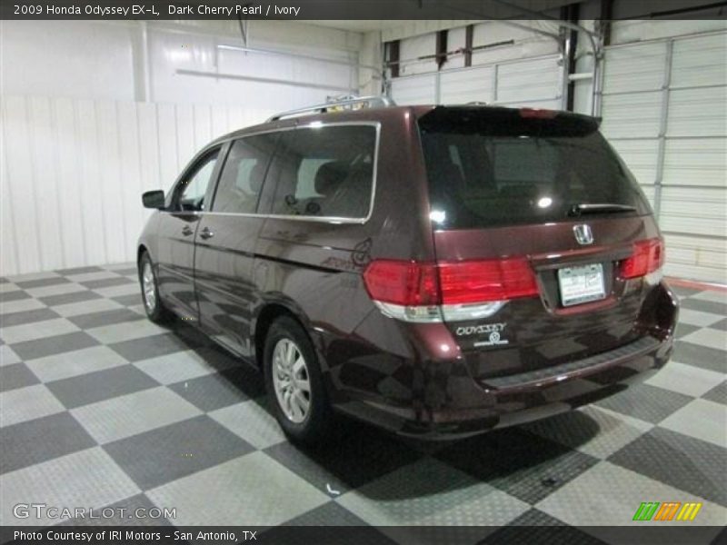 Dark Cherry Pearl / Ivory 2009 Honda Odyssey EX-L