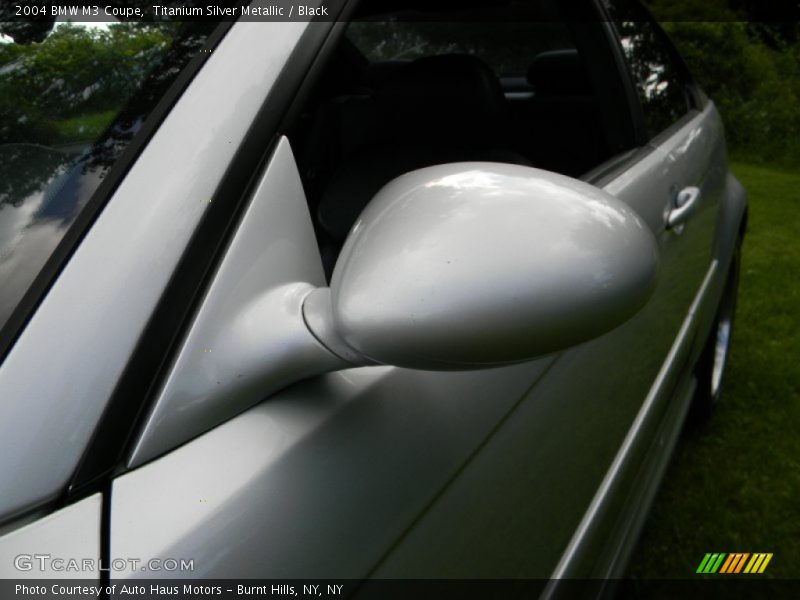 Titanium Silver Metallic / Black 2004 BMW M3 Coupe
