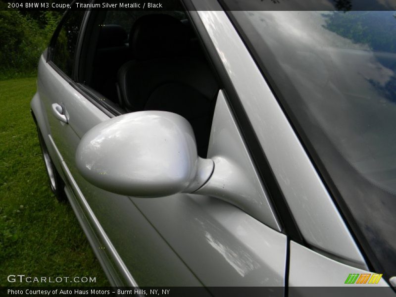 Titanium Silver Metallic / Black 2004 BMW M3 Coupe