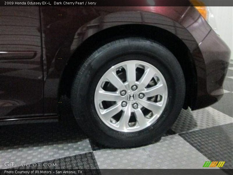 Dark Cherry Pearl / Ivory 2009 Honda Odyssey EX-L