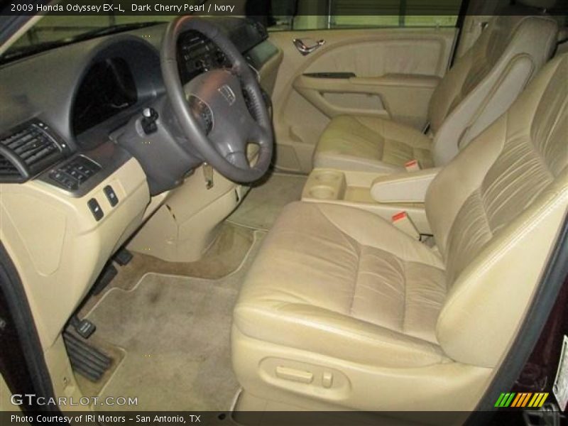 Dark Cherry Pearl / Ivory 2009 Honda Odyssey EX-L