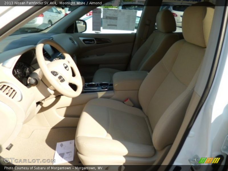 Moonlight White / Almond 2013 Nissan Pathfinder SV 4x4