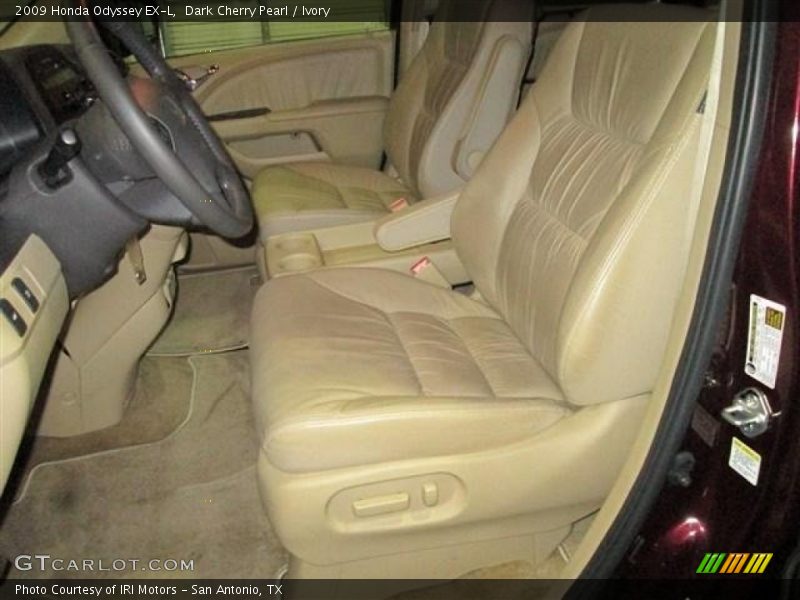 Dark Cherry Pearl / Ivory 2009 Honda Odyssey EX-L