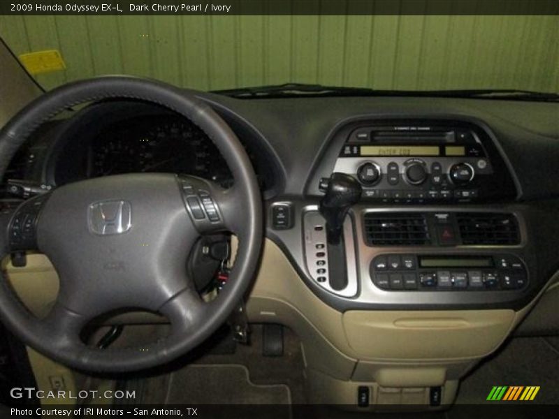 Dark Cherry Pearl / Ivory 2009 Honda Odyssey EX-L