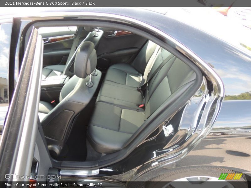 Black / Black 2011 Mercedes-Benz C 300 Sport