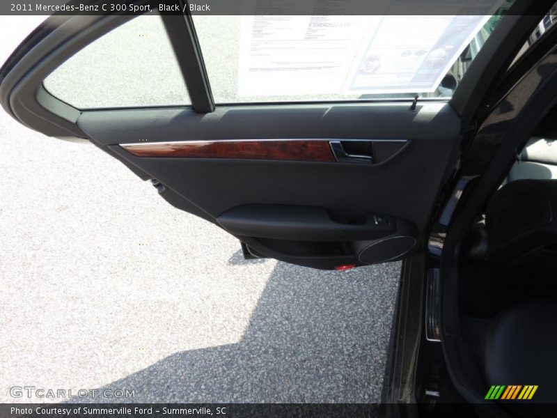 Black / Black 2011 Mercedes-Benz C 300 Sport