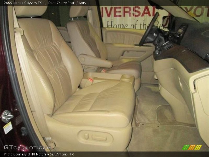 Dark Cherry Pearl / Ivory 2009 Honda Odyssey EX-L