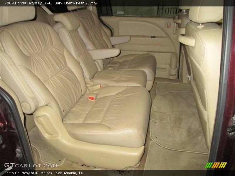 Dark Cherry Pearl / Ivory 2009 Honda Odyssey EX-L