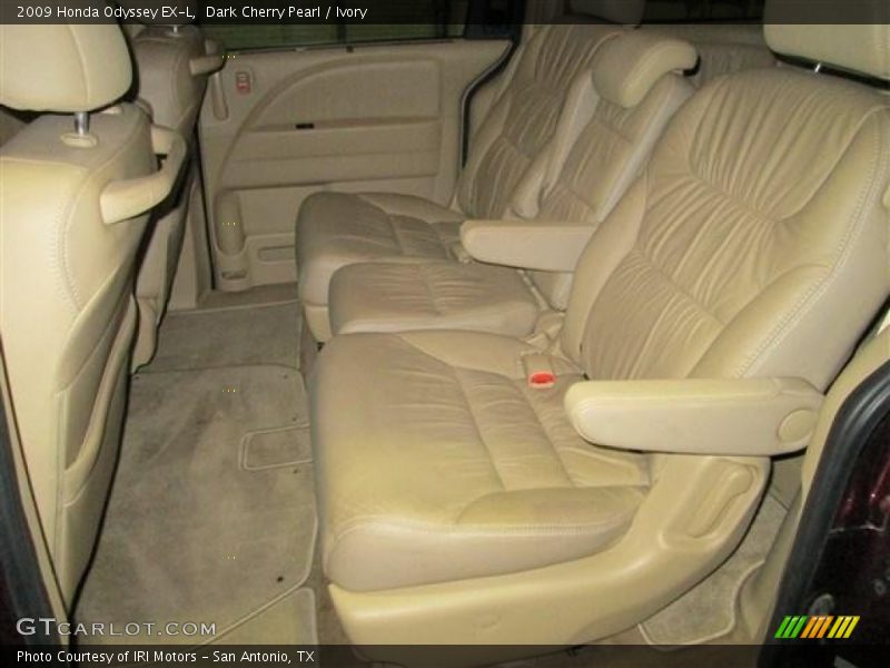 Dark Cherry Pearl / Ivory 2009 Honda Odyssey EX-L