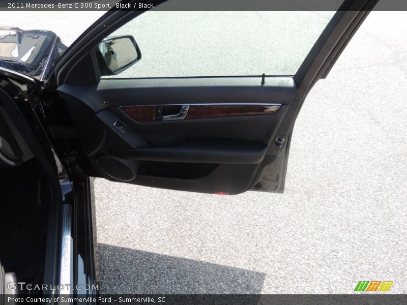 Black / Black 2011 Mercedes-Benz C 300 Sport