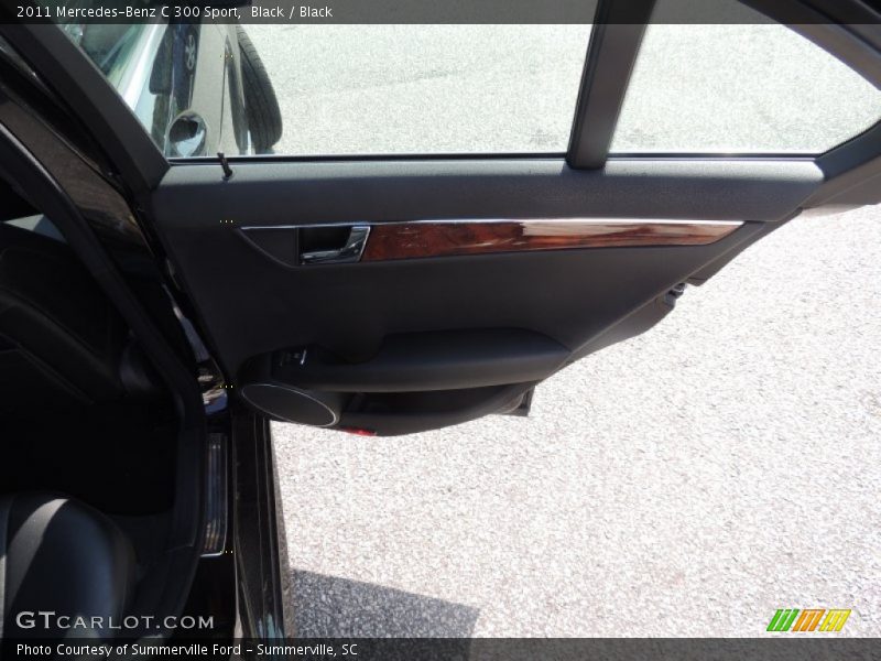 Black / Black 2011 Mercedes-Benz C 300 Sport