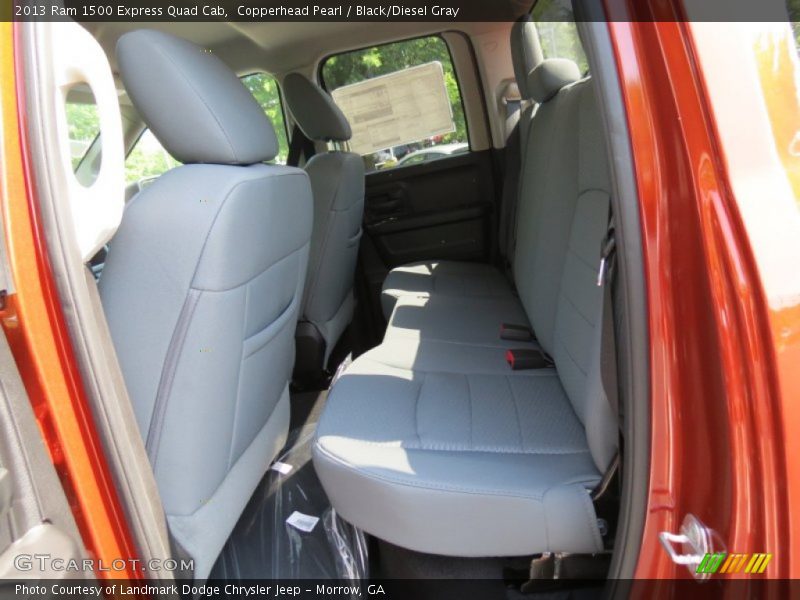Copperhead Pearl / Black/Diesel Gray 2013 Ram 1500 Express Quad Cab