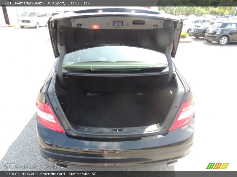 Black / Black 2011 Mercedes-Benz C 300 Sport