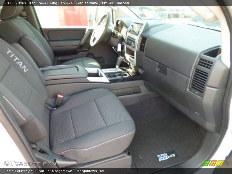  2013 Titan Pro-4X King Cab 4x4 Pro 4X Charcoal Interior