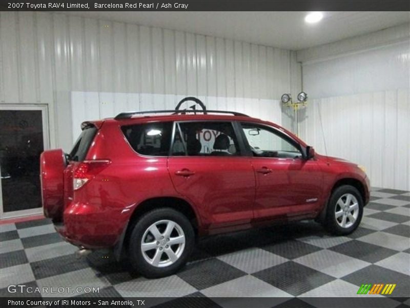 Barcelona Red Pearl / Ash Gray 2007 Toyota RAV4 Limited