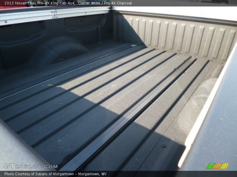 Glacier White / Pro 4X Charcoal 2013 Nissan Titan Pro-4X King Cab 4x4