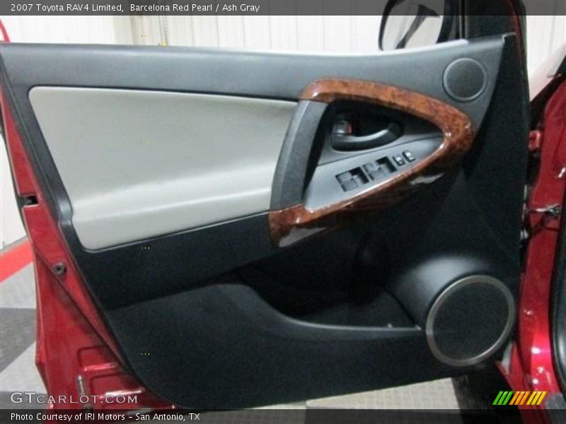 Barcelona Red Pearl / Ash Gray 2007 Toyota RAV4 Limited