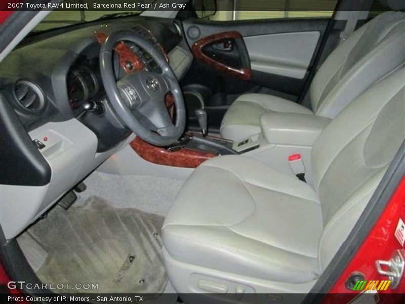 Barcelona Red Pearl / Ash Gray 2007 Toyota RAV4 Limited