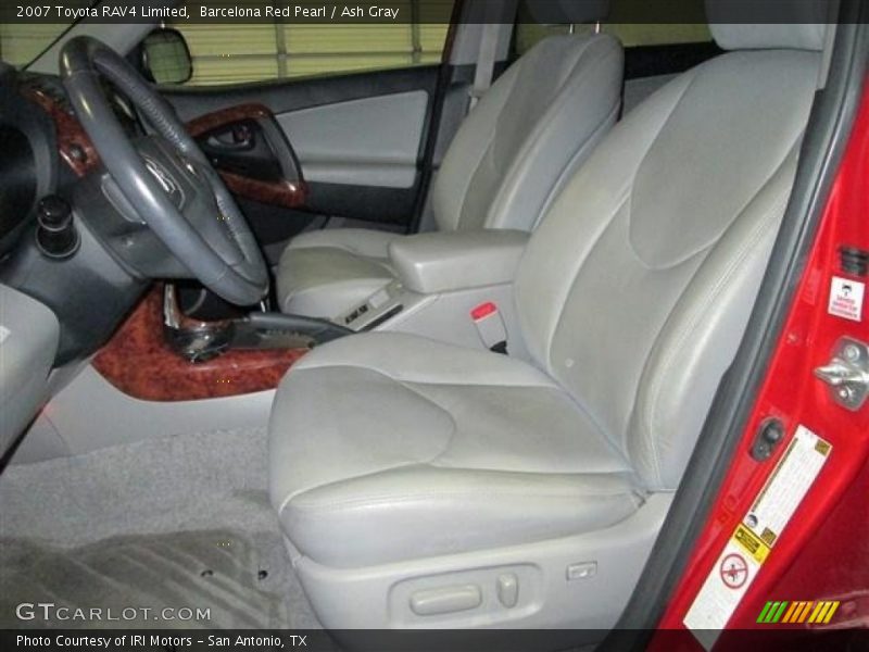 Barcelona Red Pearl / Ash Gray 2007 Toyota RAV4 Limited