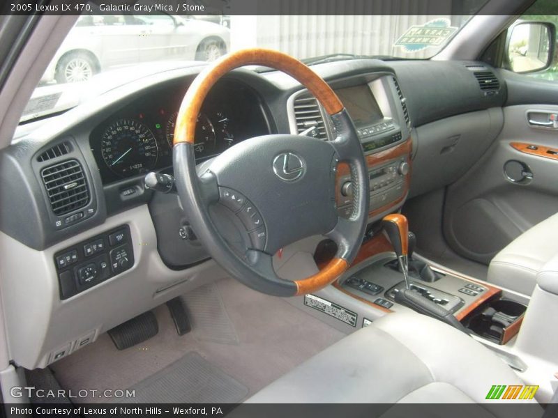 Galactic Gray Mica / Stone 2005 Lexus LX 470