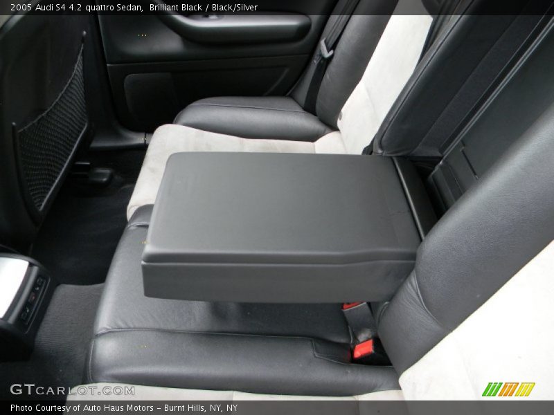 Brilliant Black / Black/Silver 2005 Audi S4 4.2 quattro Sedan
