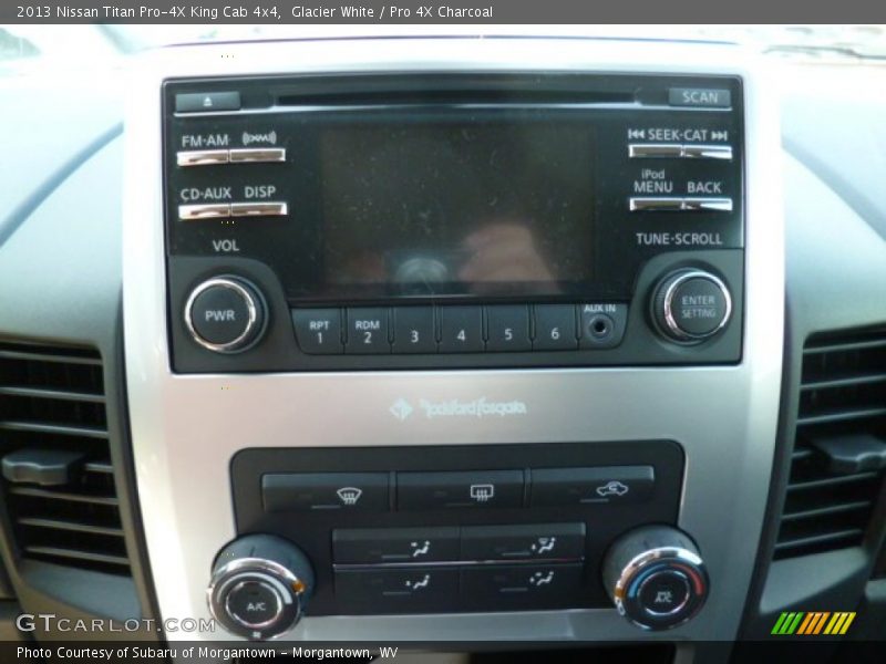 Controls of 2013 Titan Pro-4X King Cab 4x4
