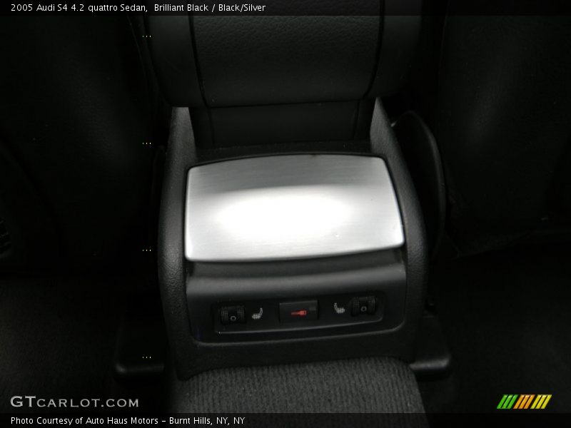 Brilliant Black / Black/Silver 2005 Audi S4 4.2 quattro Sedan