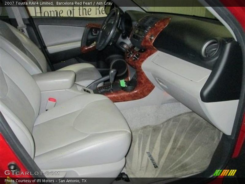 Barcelona Red Pearl / Ash Gray 2007 Toyota RAV4 Limited