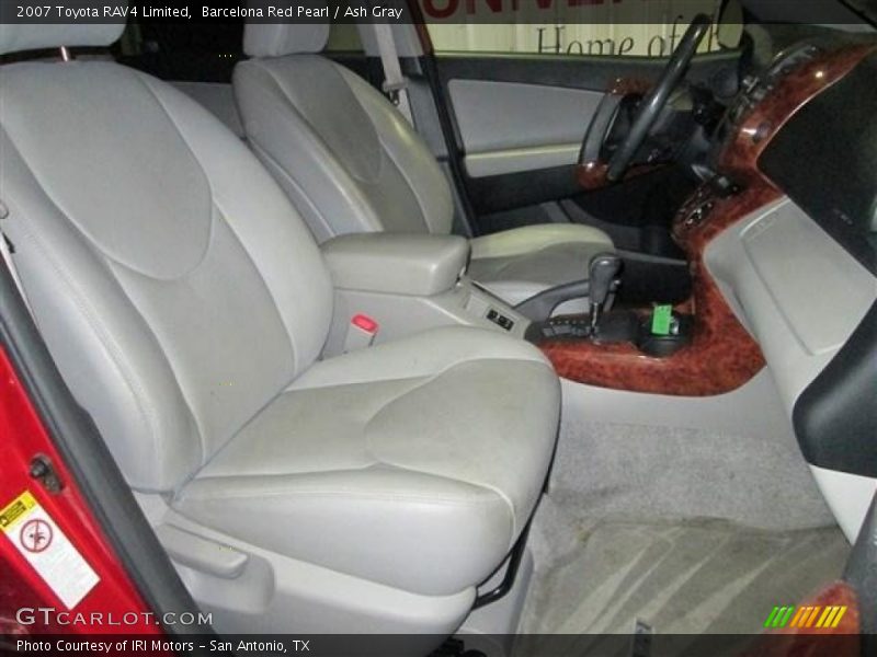 Barcelona Red Pearl / Ash Gray 2007 Toyota RAV4 Limited