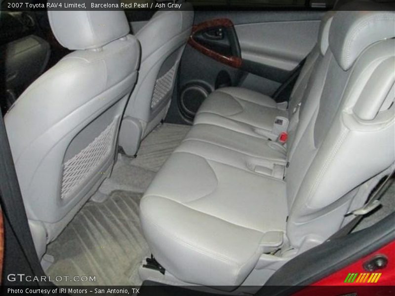 Barcelona Red Pearl / Ash Gray 2007 Toyota RAV4 Limited