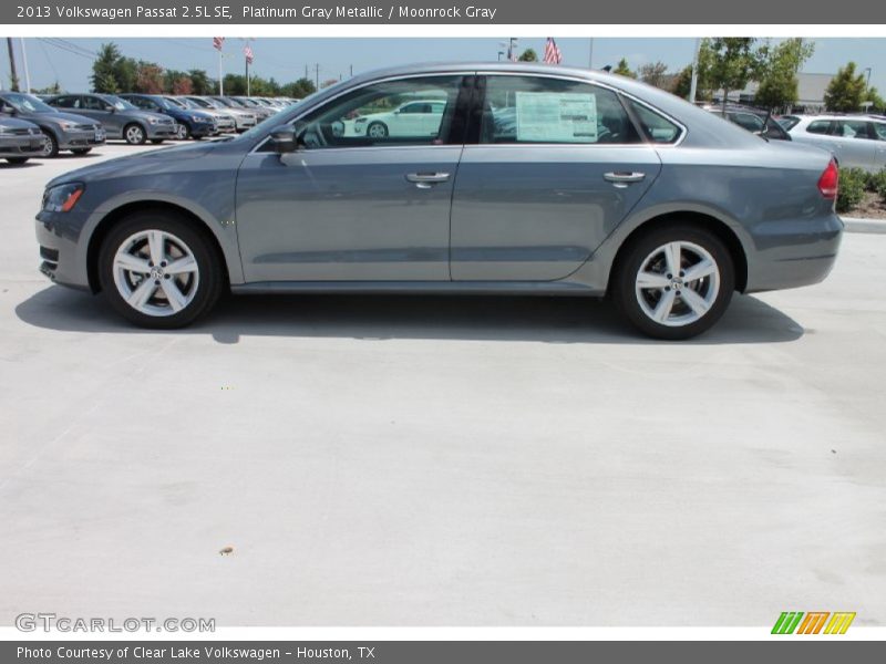 Platinum Gray Metallic / Moonrock Gray 2013 Volkswagen Passat 2.5L SE