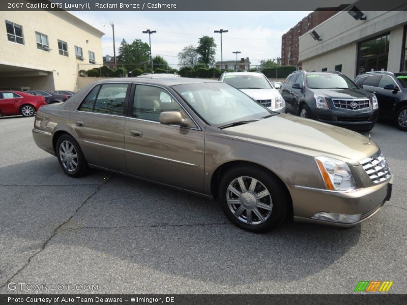 Radiant Bronze / Cashmere 2007 Cadillac DTS Luxury II