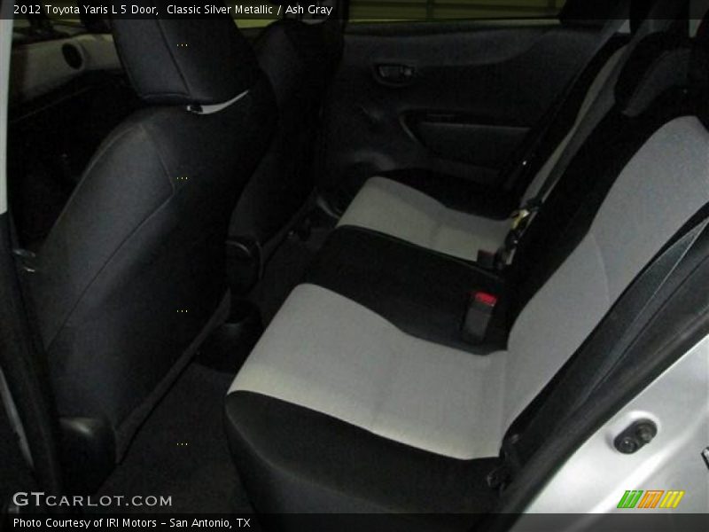 Classic Silver Metallic / Ash Gray 2012 Toyota Yaris L 5 Door