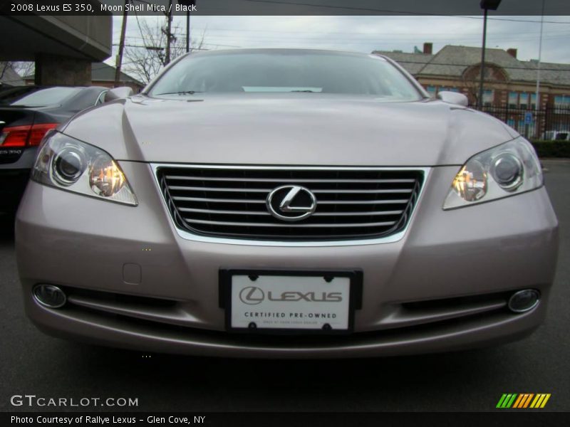 Moon Shell Mica / Black 2008 Lexus ES 350