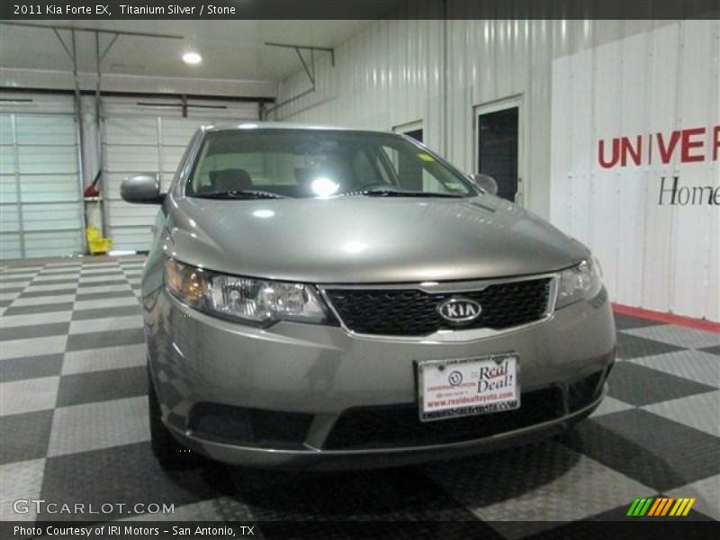 Titanium Silver / Stone 2011 Kia Forte EX