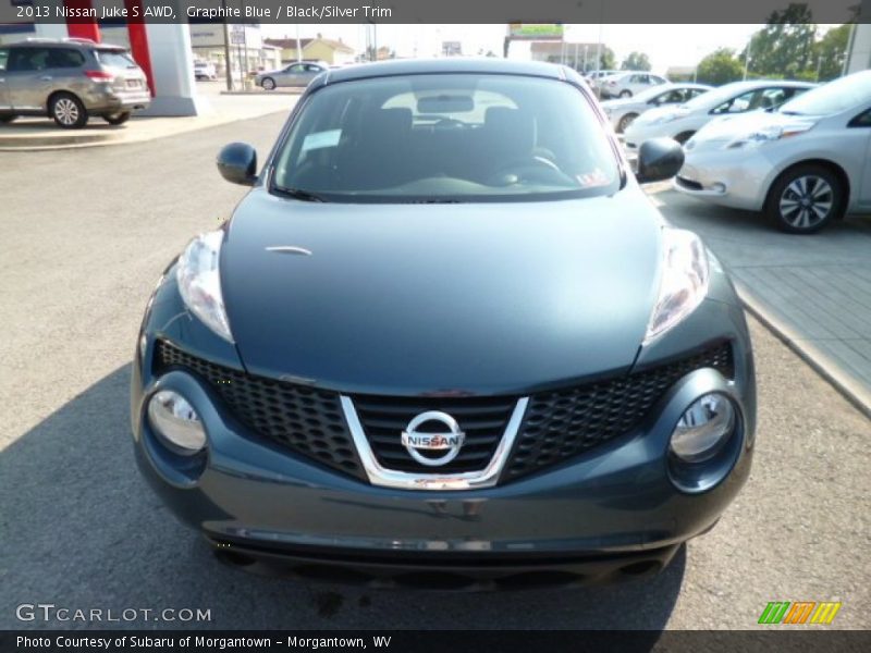 Graphite Blue / Black/Silver Trim 2013 Nissan Juke S AWD