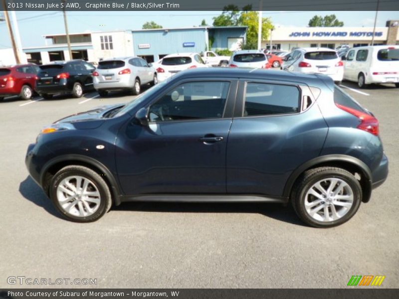 Graphite Blue / Black/Silver Trim 2013 Nissan Juke S AWD