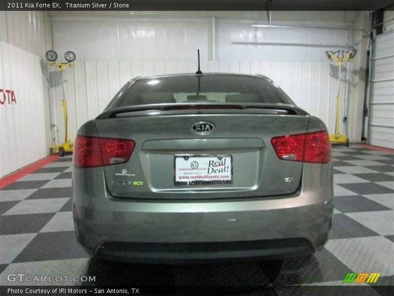 Titanium Silver / Stone 2011 Kia Forte EX