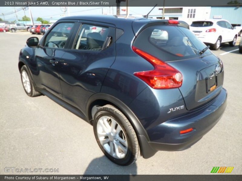 Graphite Blue / Black/Silver Trim 2013 Nissan Juke S AWD