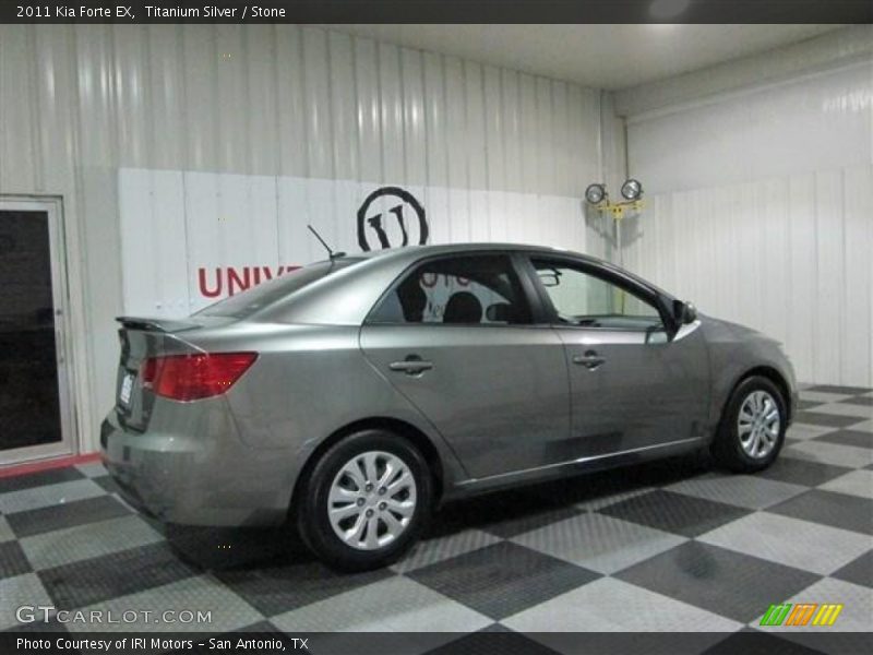 Titanium Silver / Stone 2011 Kia Forte EX