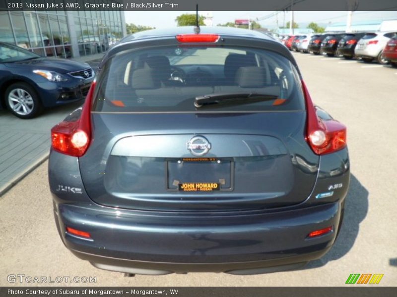 Graphite Blue / Black/Silver Trim 2013 Nissan Juke S AWD