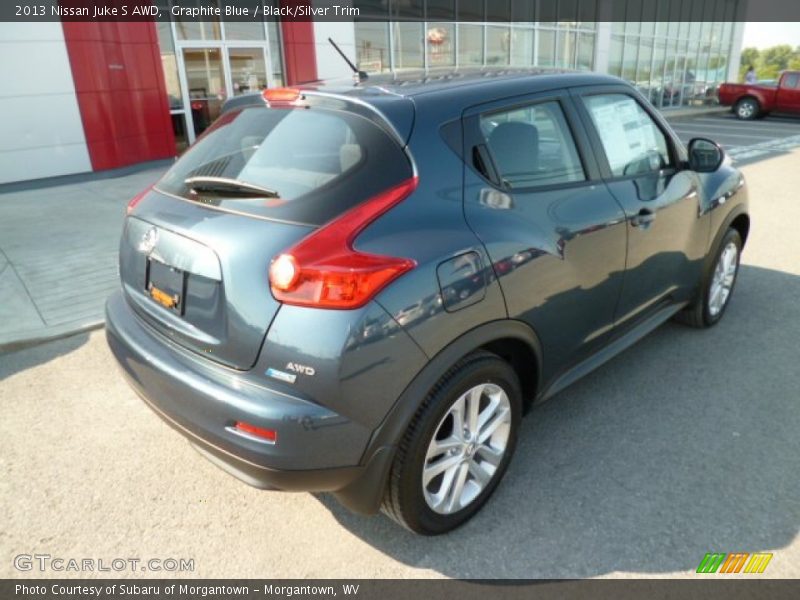 Graphite Blue / Black/Silver Trim 2013 Nissan Juke S AWD