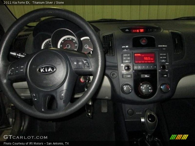 Titanium Silver / Stone 2011 Kia Forte EX