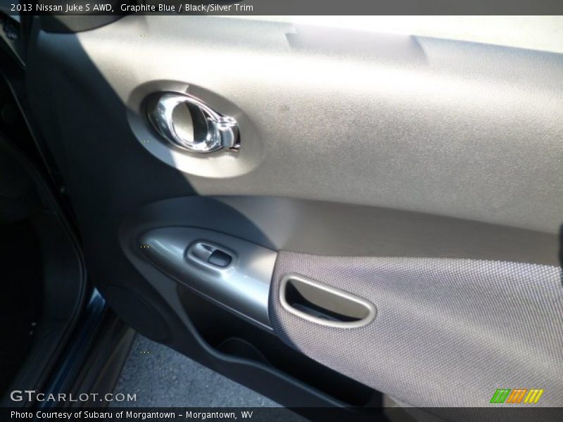 Graphite Blue / Black/Silver Trim 2013 Nissan Juke S AWD